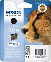 Epson T0711 [C13T07114012] schwarz Tinte