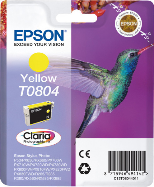 Epson T0804 [C13T08044011] yellow Tinte