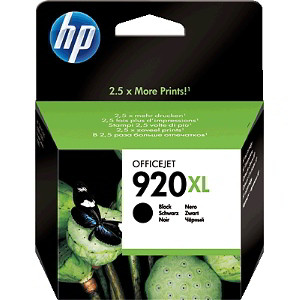 HP 920XL [CD975A] HC black Tinte