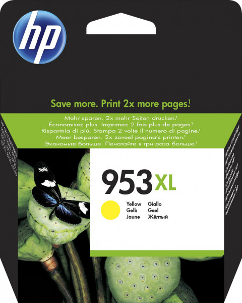 HP 953XL [F6U18A] HC gelb Tinte