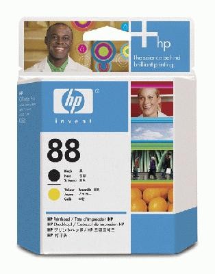 HP 88 [C9381A] black/yellow Druckkopf