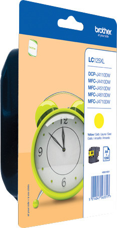 Brother [LC-125XLY] HC yellow Tinte