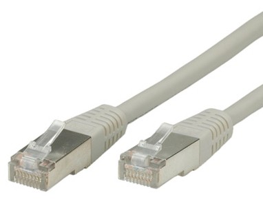 Kabel Value Patchkabel Cat6 [21.99.0800] SFTP 0,5m grau