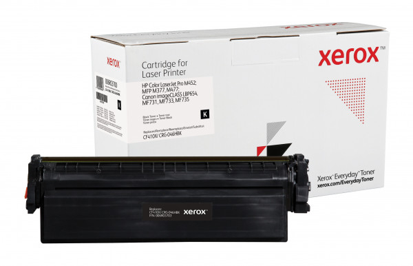 Toner f. HP Color LaserJet Pro M452 [w.CF410X] HC Nr.410X black (32)