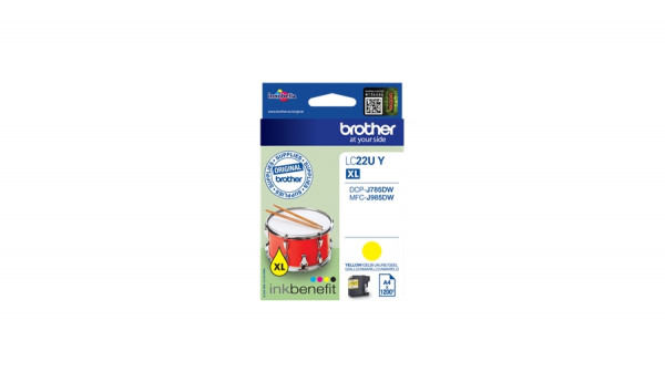 Brother [LC-22UY] gelb Tinte