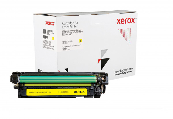 Toner f. HP LaserJet Enterprise 500 Color M551 [w.CE402A] Nr.507A yellow (32)