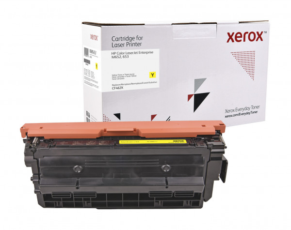 Toner f. HP Color LaserJet Enterprise M653 [w.CF462X] yellow (32)