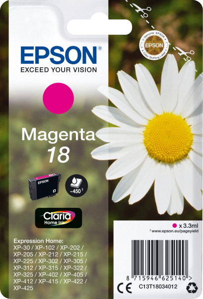 Epson 18 [C13T18034012] magenta Tinte