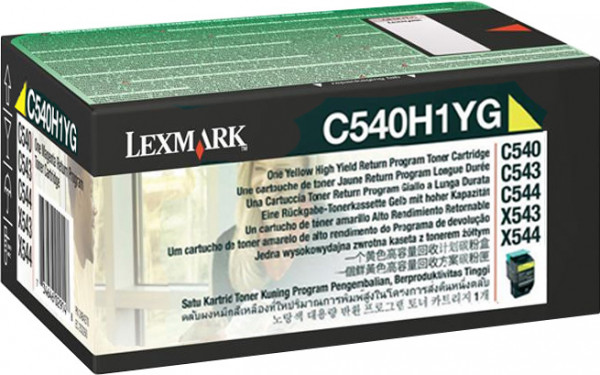 Lexmark [C540H1YG] HC yellow Toner