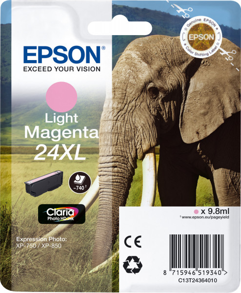 Epson 24XL [C13T24364012] HC light-magenta Tinte