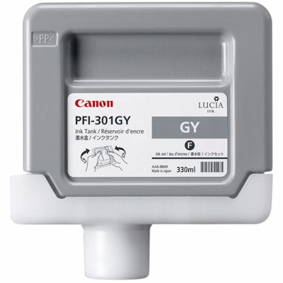 Canon PFI-301GY [1495B001] grey Tinte
