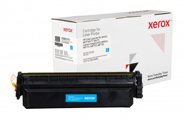 Toner f. HP Color LaserJet Pro M452 [w.CF411X] HC Nr.410X cyan (32)