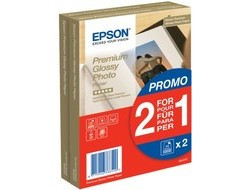 Papier Epson Premium Glossy Photo Papier [S042167] 10x15cm 255g/m² 2x40 Blatt