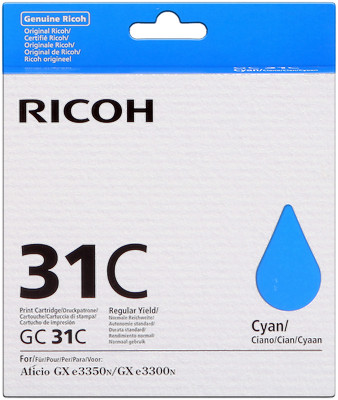 Ricoh GC-31C [405689] cyan Tinte