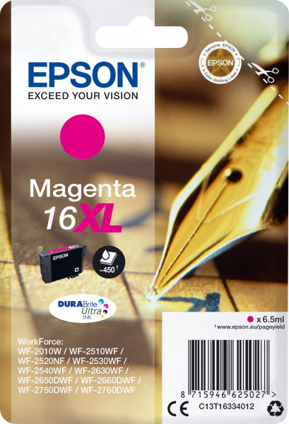 Epson 16XL [C13T16334012] HC magenta Tinte