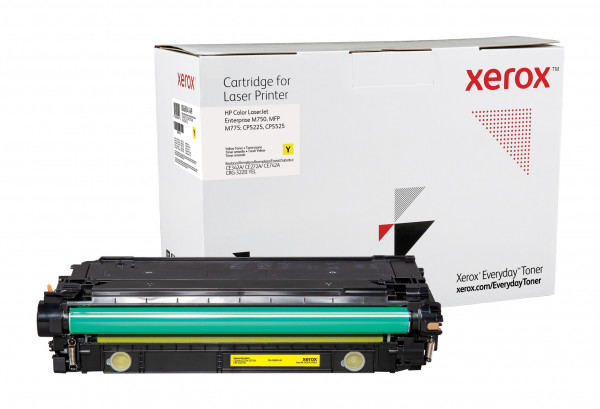 Toner f. HP Color LaserJet Enterprise MFP M775/CP5525 [w.CE342A/w.CE272A/w.CE742A] yellow (32)