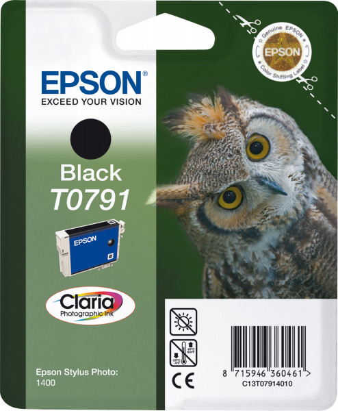 Epson T0791 [C13T07914010] schwarz Tinte