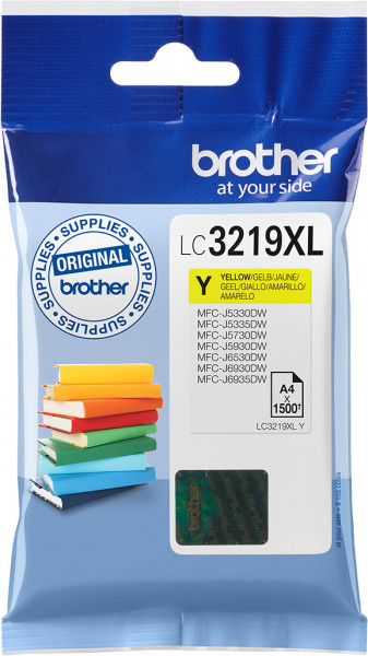 Brother [LC-3219XLY] HC gelb Tinte