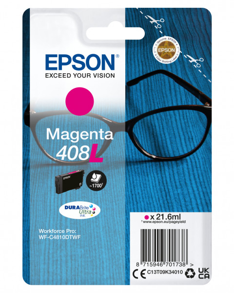 Tinte f. Epson WF-C4310DW [C13T09K34010] HC magenta