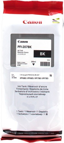 Canon PFI-207BK [8789B001] schwarz Tinte
