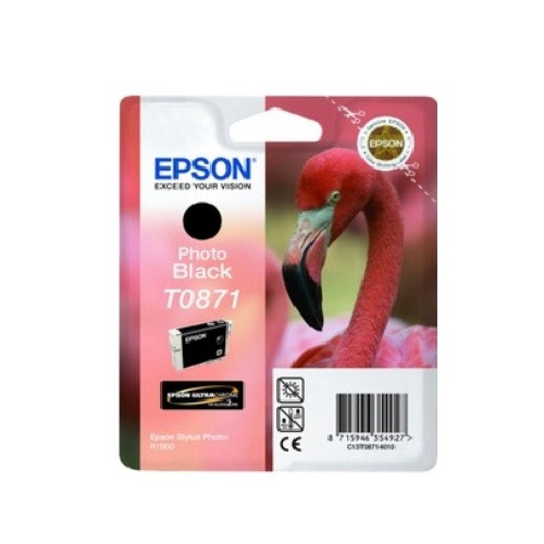 Epson T0871 [C13T08714010] hell-schwarz Tinte