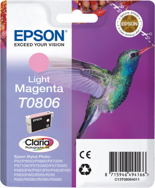 Epson T0806 [C13T08064011] light-magenta Tinte