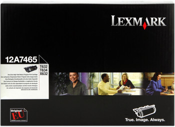 Lexmark [12A7465] HC black Toner