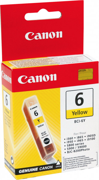 Canon BCI-6Y [4708A002] gelb Tinte