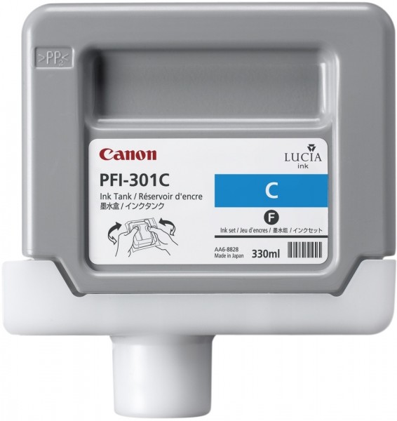 Canon PFI-301C [1487B001] cyan Tinte