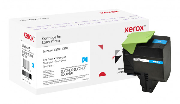 Toner f. Lexmark CX510 [w.80C2HC0/w.80C2HCE/w.80C0H20] cyan (32)