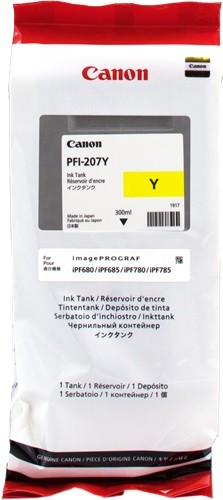 Canon PFI-207Y [8792B001] gelb Tinte