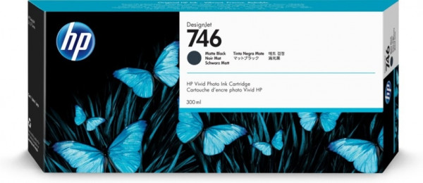 HP 746 [P2V83A] matte-black Tinte