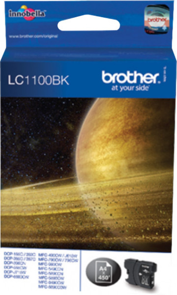 Brother [LC-1100BK] schwarz Tinte