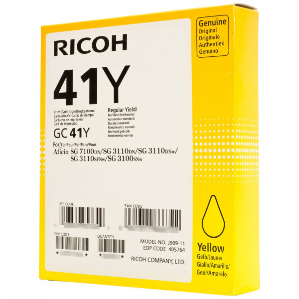 Ricoh GC-41YH [405764] HC gelb Tinte