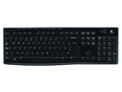 LOGITECH Tastatur K270 [920-003052] schwarz, Wireless, Unifying