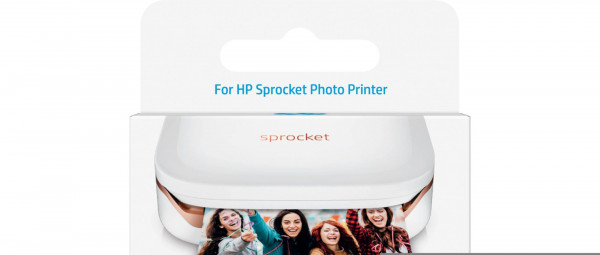 Papier f. HP Sprocket [1DE37A] 5x7,6cm Sticky-Backed Photo Papier 50 Blatt