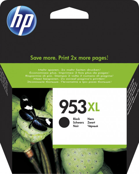 HP 953XL [L0S70A] HC schwarz Tinte