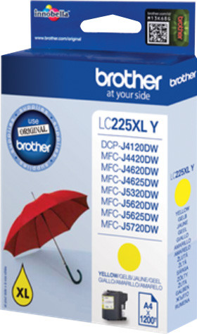 Brother [LC-225XLY] HC gelb Tinte