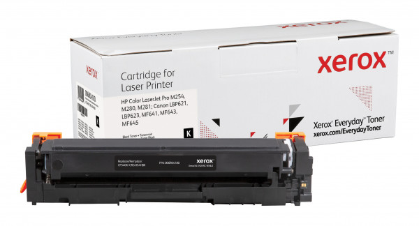 Toner f. HP Color LaserJet Pro M254 [w.CF540X] HC Nr.203X black (32)