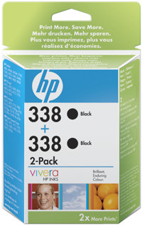 HP 338 [CB331E] TwinPack (2xC8765E) black Tinte