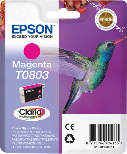 Epson T0803 [C13T08034011] magenta Tinte