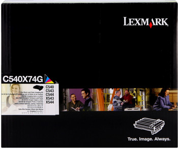 Lexmark [C540X74G] black+color Drumkit