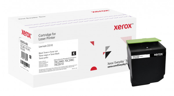 Toner f. Lexmark CS510 [w.70C2XK0/w.70C2XKE/w.70C0X10] black (32)