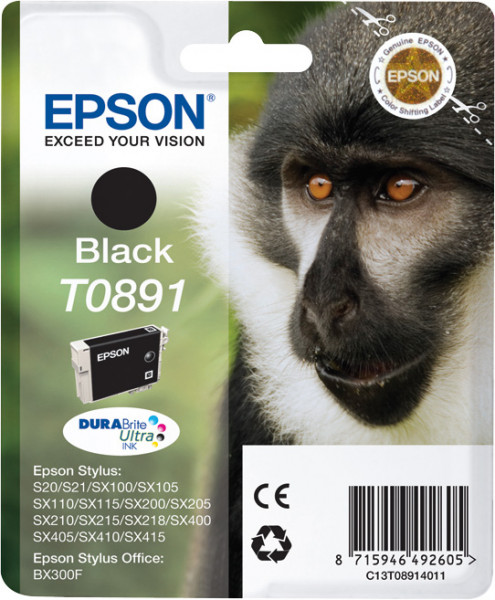Epson T0891 [C13T08914011] schwarz Tinte