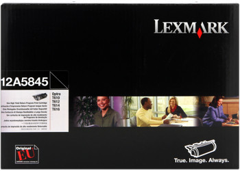 Lexmark [12A5845] HC black Toner