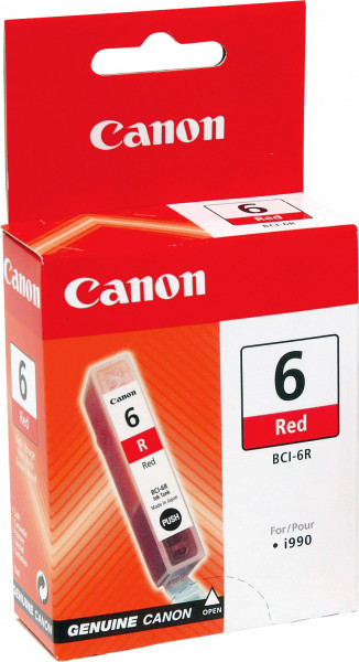 Canon BCI-6R [8891A002] rot Tinte
