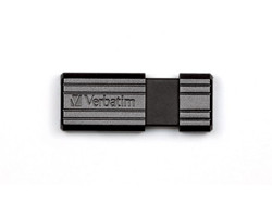 VERBATIM PinStripe [49063] schwarz, USB 2.0 Stick 32GB