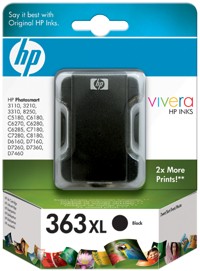 HP 363XL [C8719E] HC black Tinte