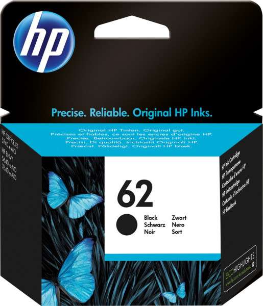 HP 62 [C2P04A] black Tinte