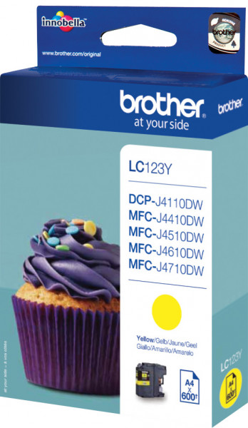 Brother [LC-123Y] yellow Tinte